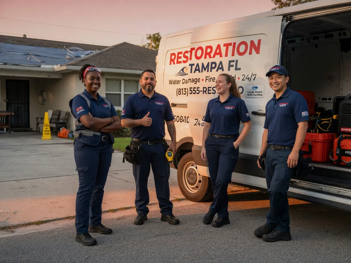 Water Damage Restoration company in Italy, TX